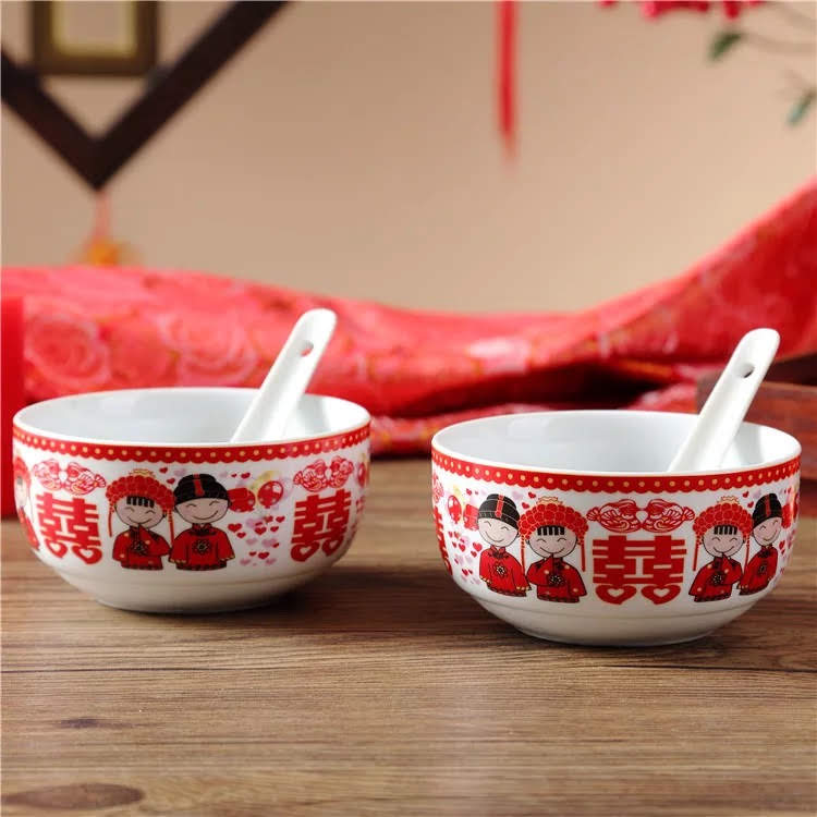 Wedding Bowl Set 碗筷套装 (1)